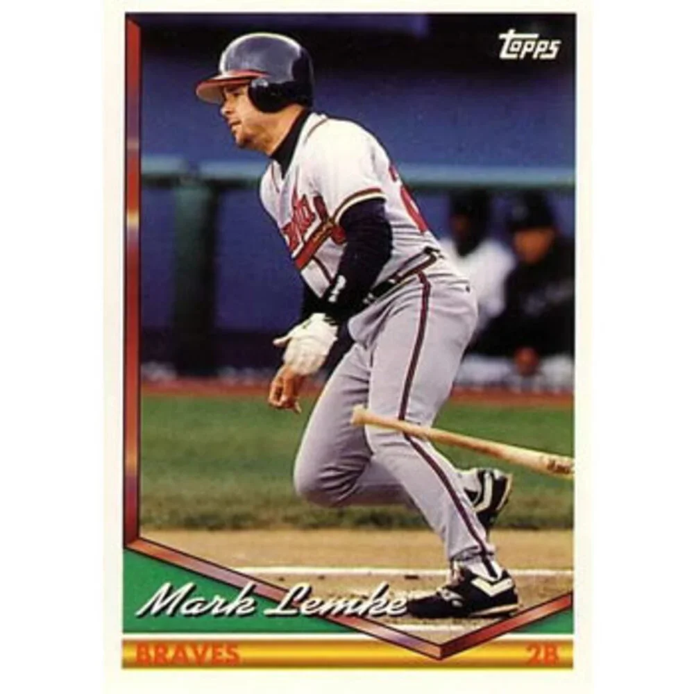 1994 Topps Mark Lemke # 23 Atlanta Braves